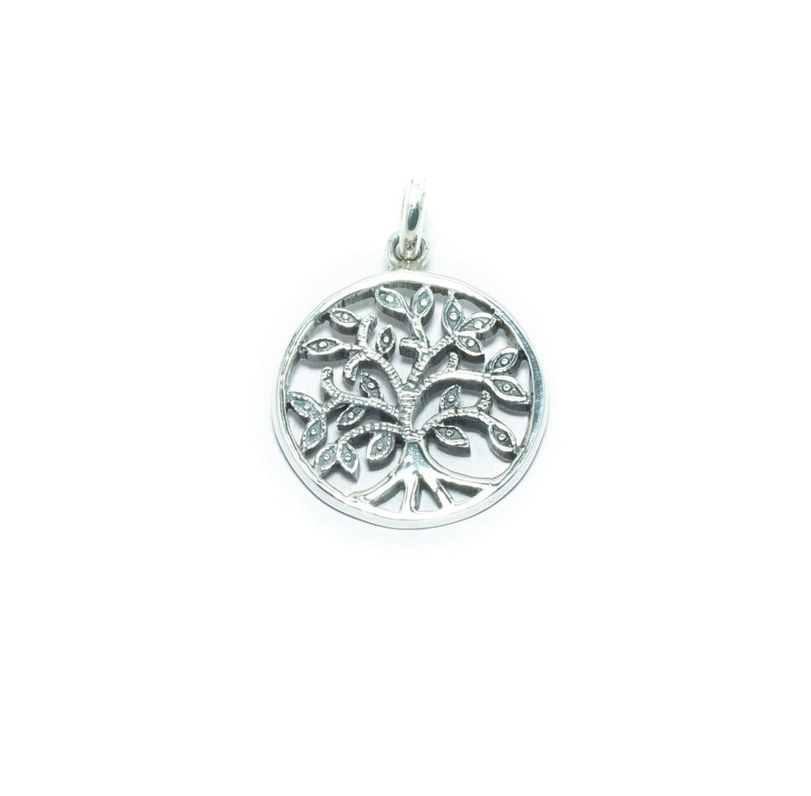 Tree of life luxury solid silver pendant - ITIncanTraditional