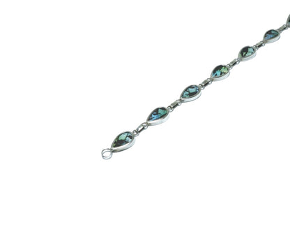 Urania Ripheus elegant design solid silver bracelet - ITIncanTraditional