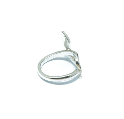 Snake minimalistic silver solid ring - ITIncanTraditional