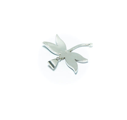 Dragonfly luxury design solid silver pendant - ITIncanTraditional