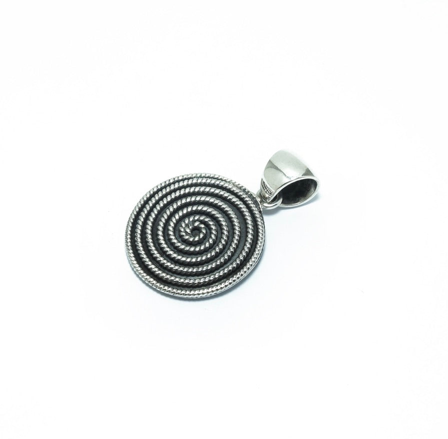 Pachamama solid silver pendant - ITIncanTraditional