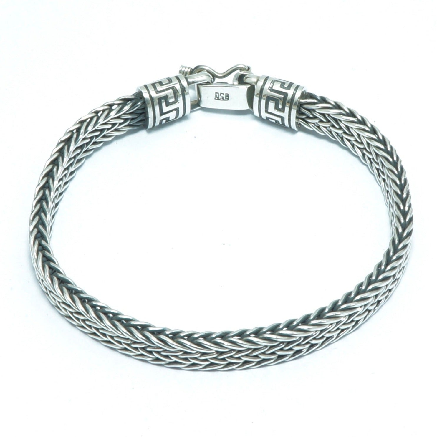 Chain luxury elegant silver bracelet - ITIncanTraditional