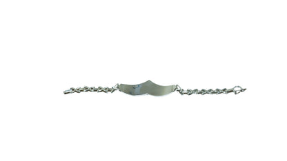 Double shell elegant design solid silver bracelet - ITIncanTraditional