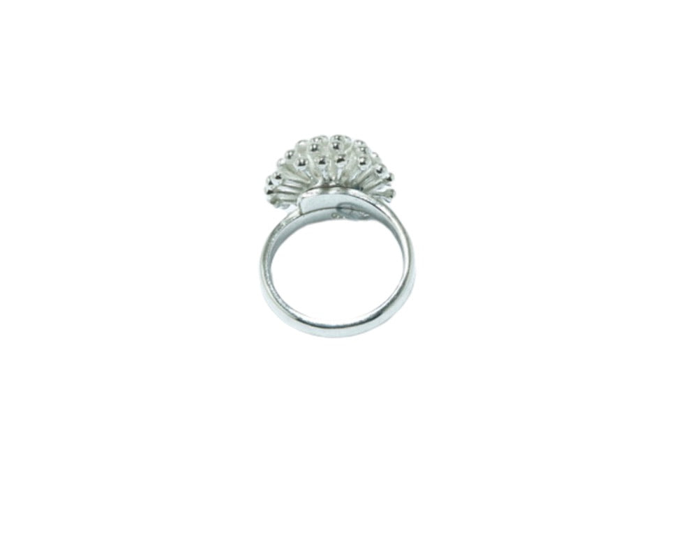 Fireworks fine solid silver ring - ITIncanTraditional