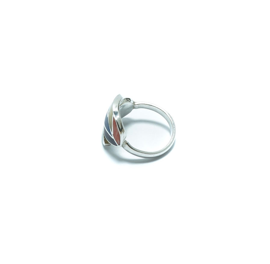 Leaf luxury solid silver ring - ITIncanTraditional