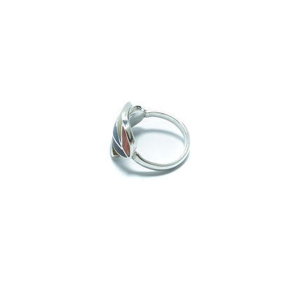 Leaf luxury solid silver ring - ITIncanTraditional