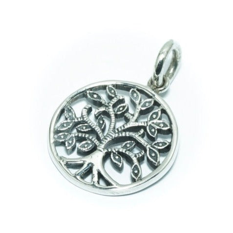 Tree of life luxury solid silver pendant - ITIncanTraditional