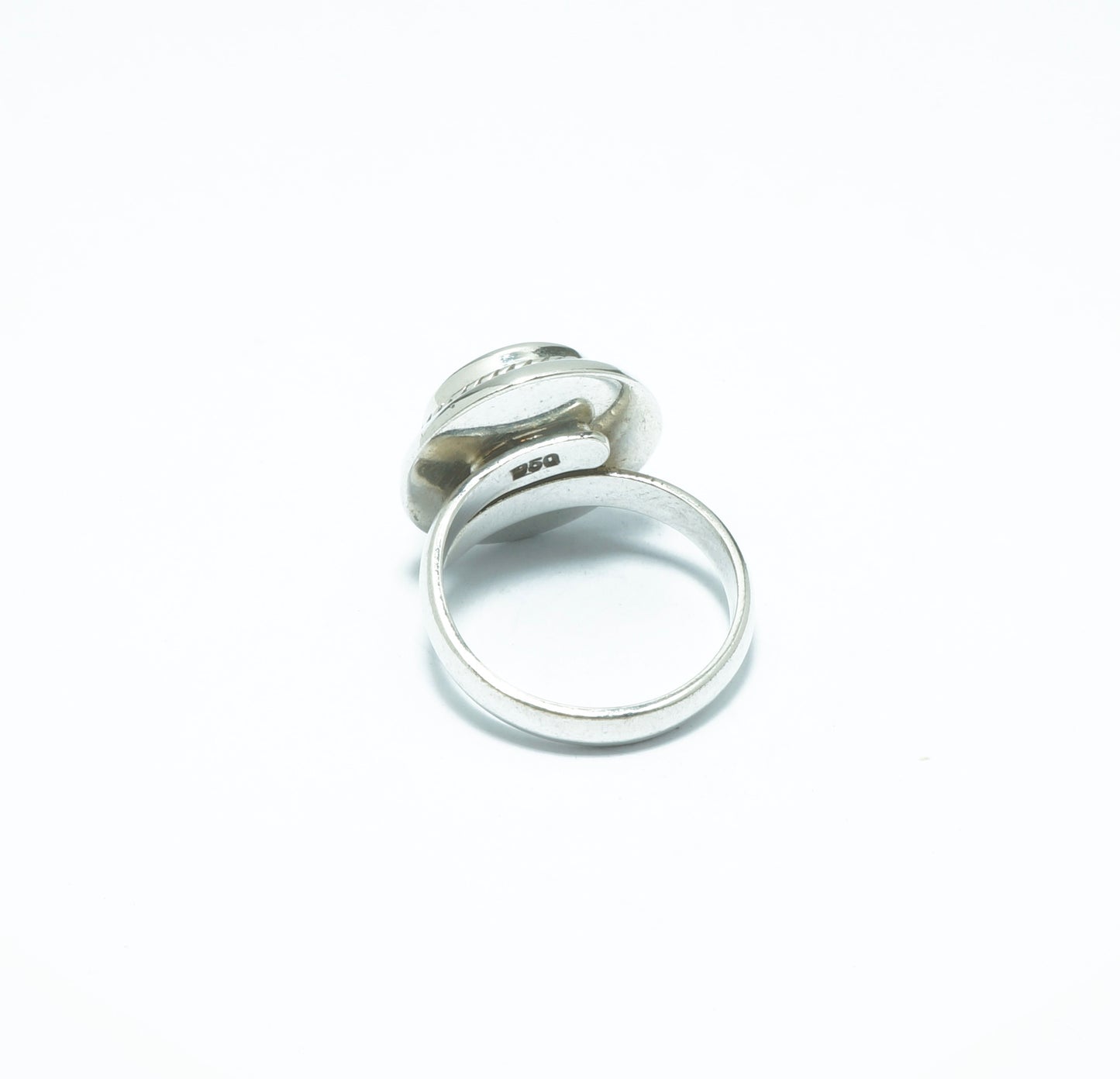 Circular fine silver grain ring - ITIncanTraditional