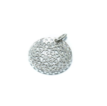 Filigree luxury solid silver pendant - ITIncanTraditional