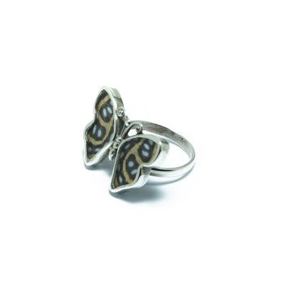 Exotic butterfly luxury silver ring II - ITIncanTraditional