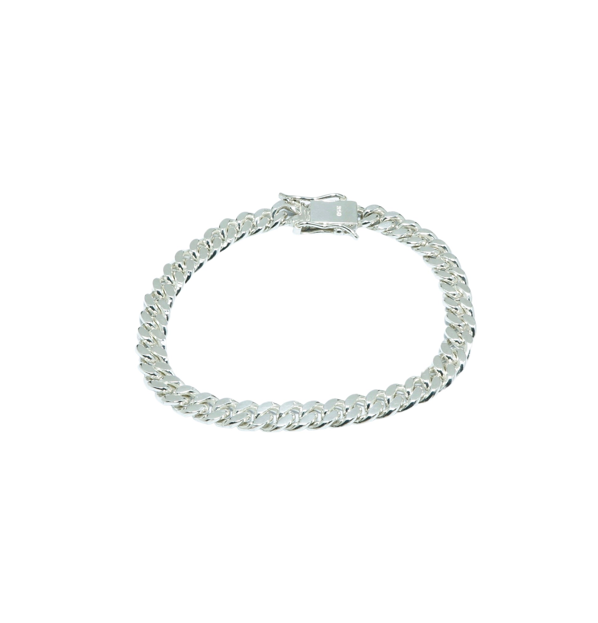 Solid luxury elegant silver bracelet - ITIncanTraditional