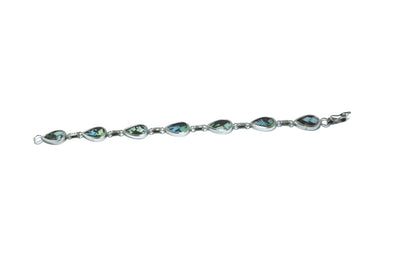 Urania Ripheus elegant design solid silver bracelet - ITIncanTraditional