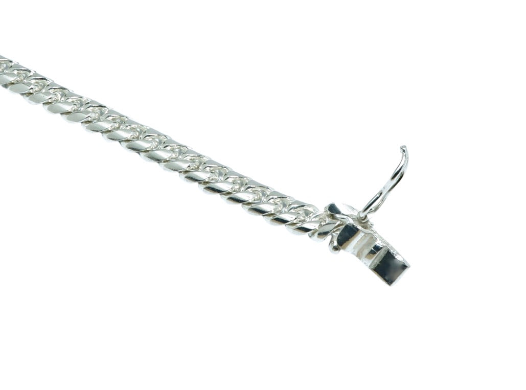 Solid luxury elegant silver bracelet - ITIncanTraditional