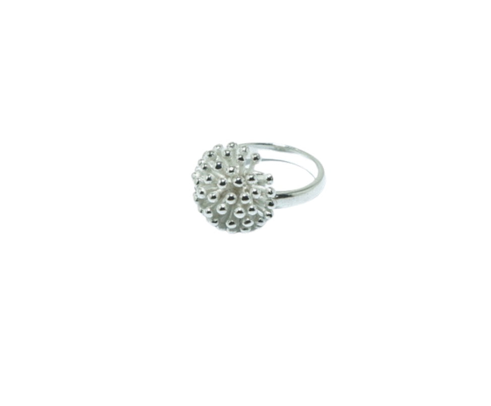 Fireworks fine solid silver ring - ITIncanTraditional