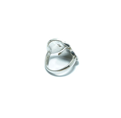 Leaf luxury solid silver ring - ITIncanTraditional