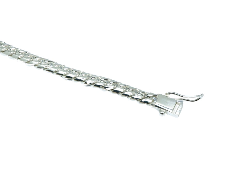 Solid luxury elegant silver bracelet - ITIncanTraditional