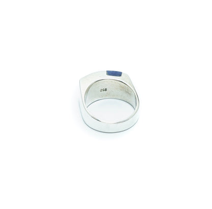 Minimalistic Sodalite design luxury solid silver ring - ITIncanTraditional