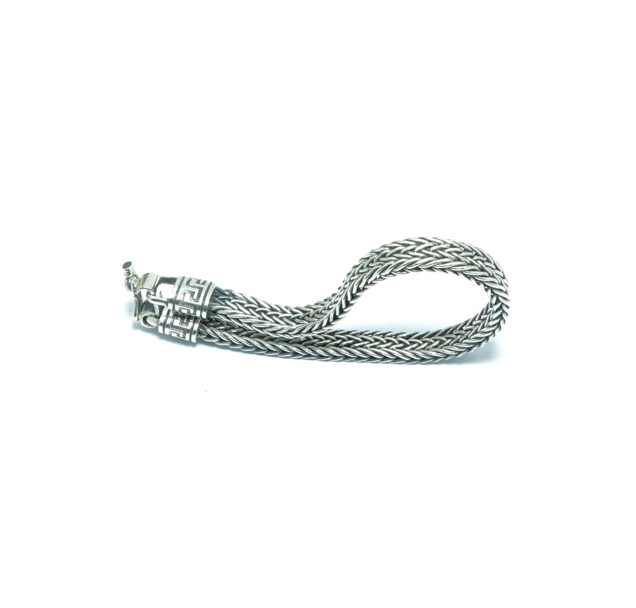 Chain luxury elegant silver bracelet - ITIncanTraditional